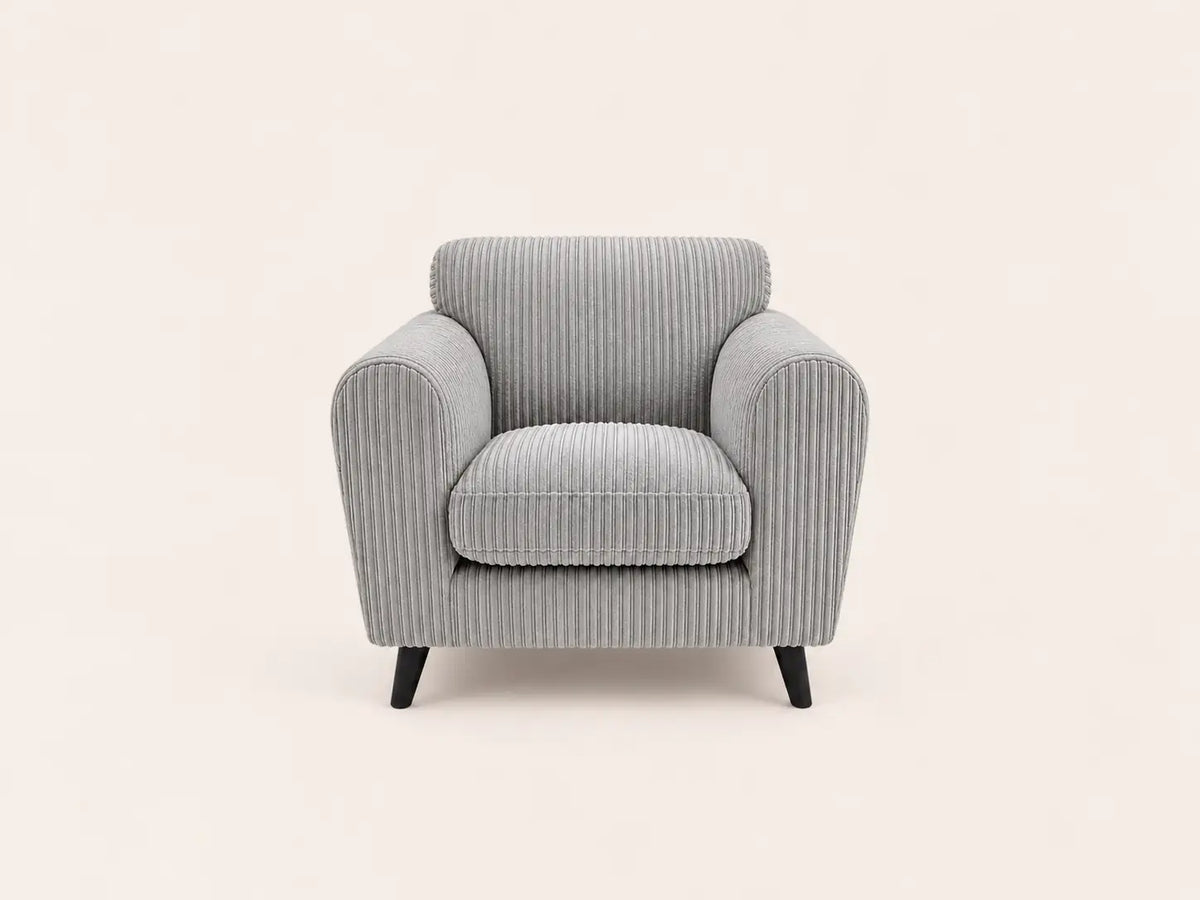 Harlow Jumbo Cord Cuddle Chair | Cuddle Chair | Jumbo Cord | 10 Colours | Oversized Snuggle Seat | Free UK Delivery