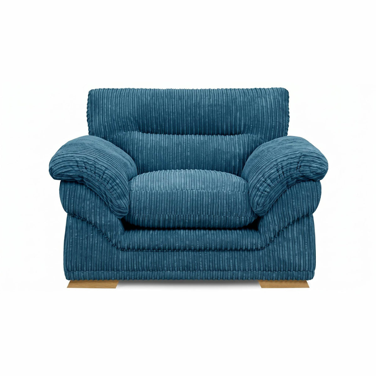 Amalfi Claude Armchair in Navy jumbo cord
