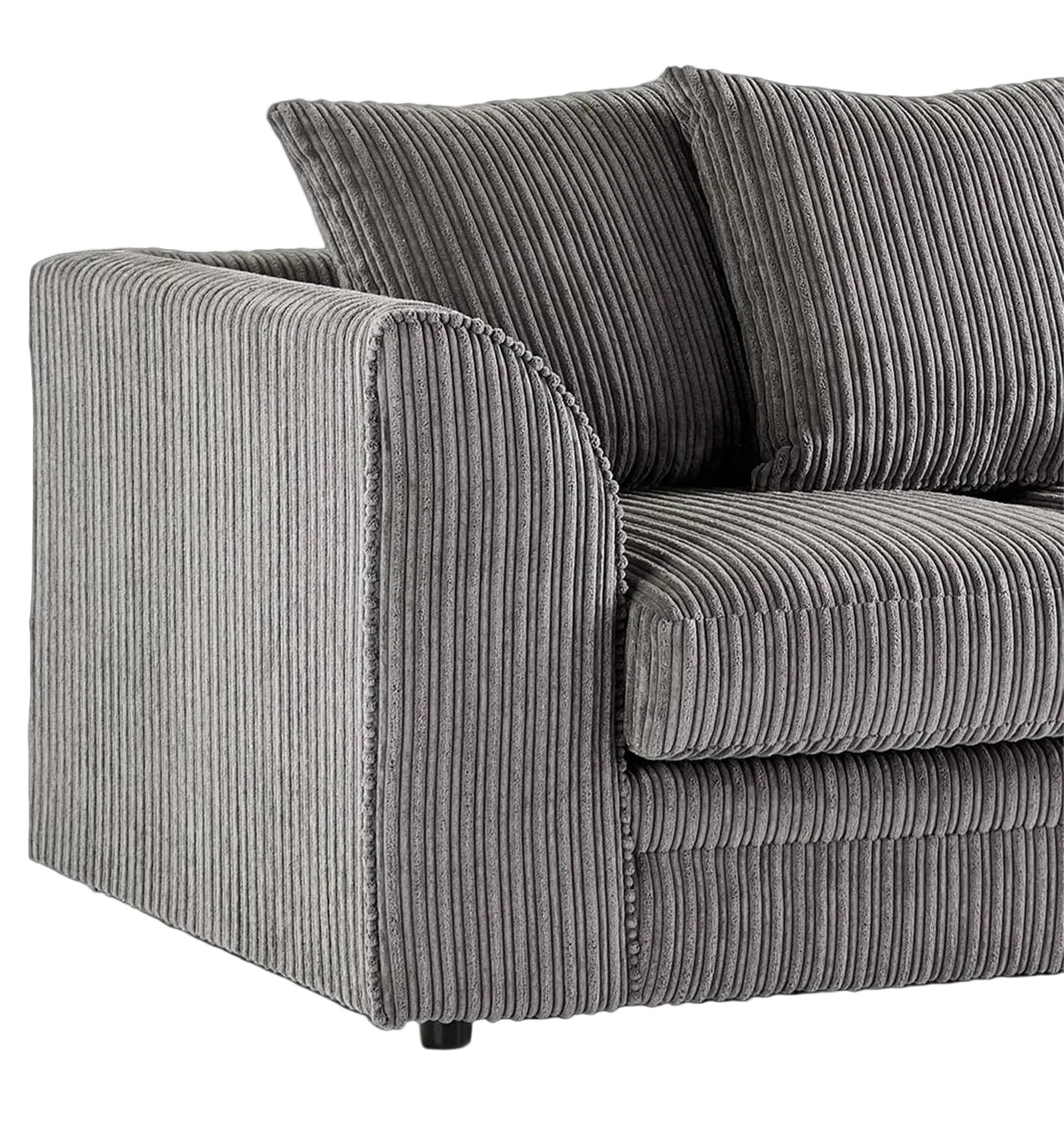 Jumbo Cord Scatter Back Sofa 2 Seater in jumbo cord – detail view 1