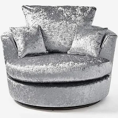 Crushed velvet sofas from Sofa Parlour