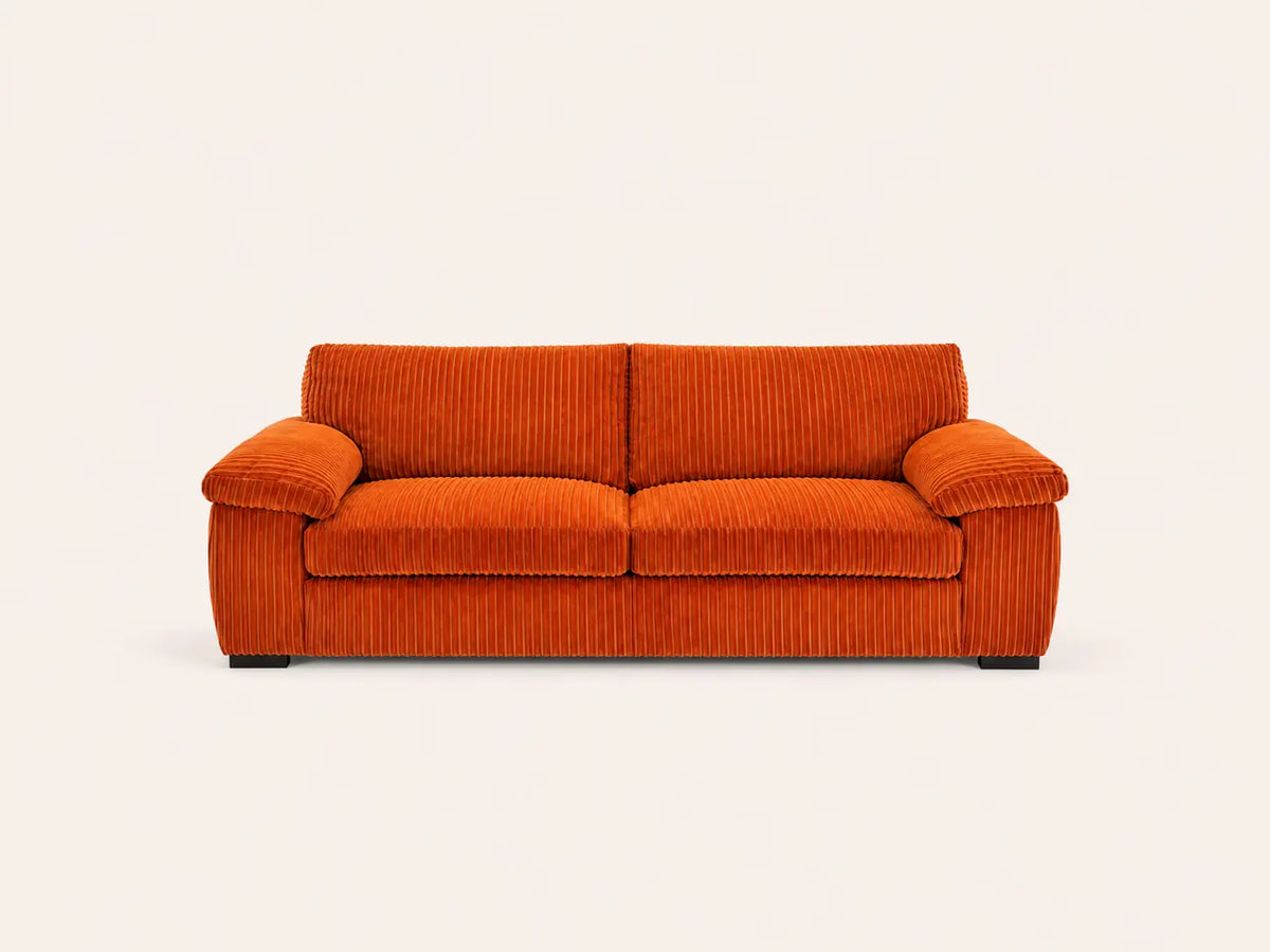 Amalfi Jumbo Cord 3 Seater Sofa