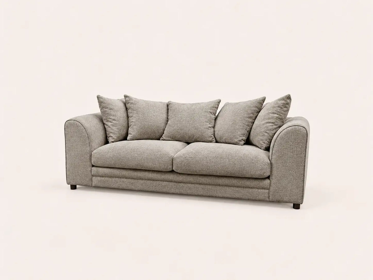 Casper Sofa | 3 Seater | Casper Fabric | 2 Colours | Easy-Clean Upholstery | Free UK Delivery