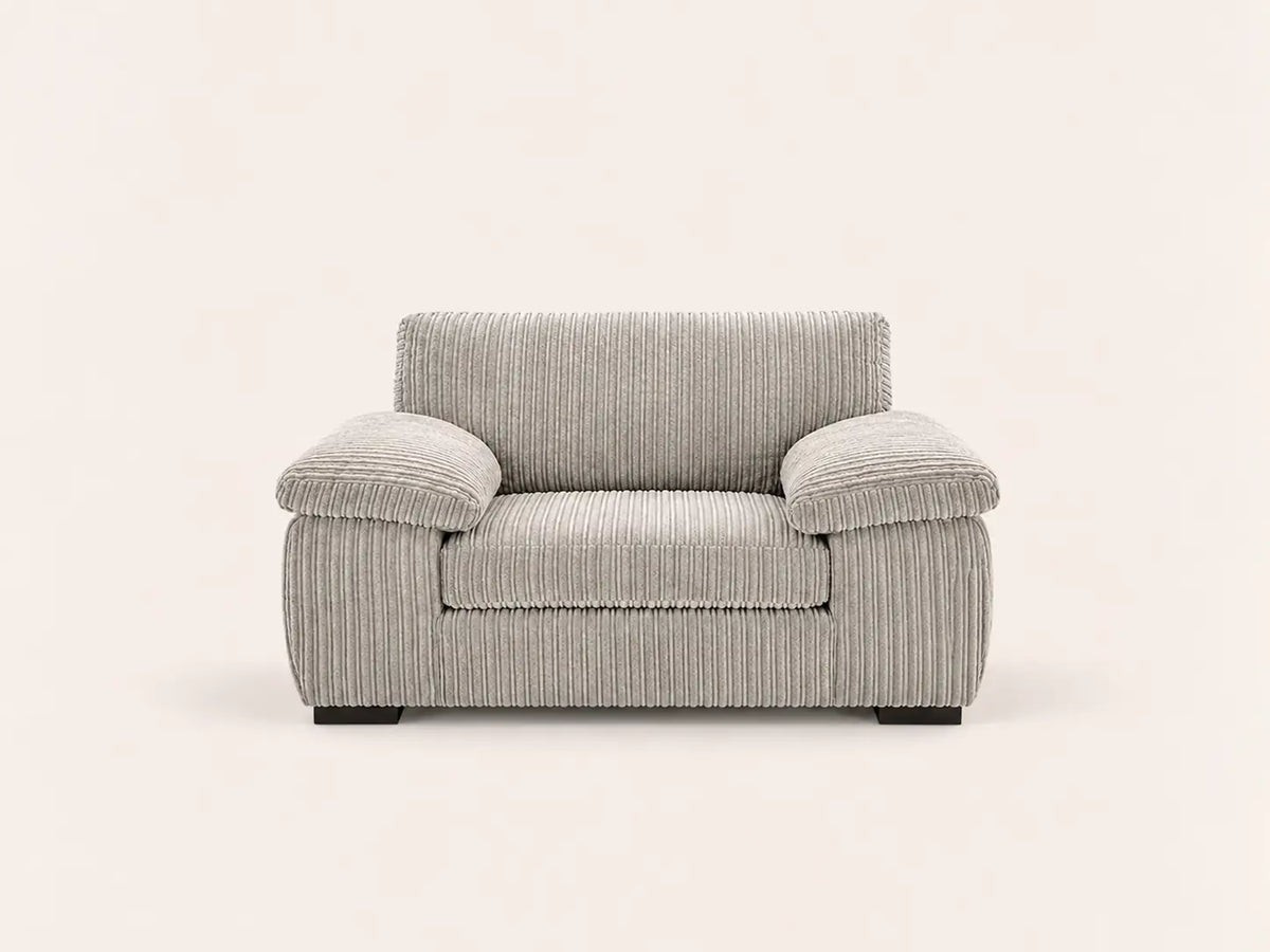 Amalfi Jumbo Cord Armchair | Armchair | Jumbo Cord | 9 Colours | Plush Padded Cushions | Free UK Delivery