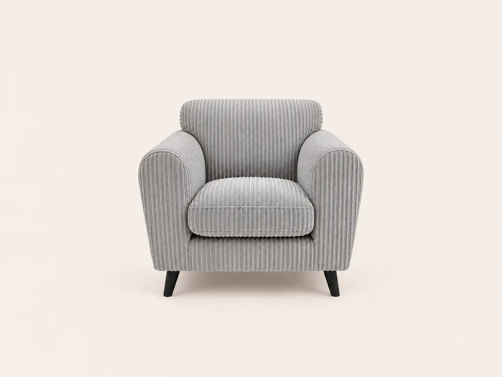 Harlow Jumbo Cord Cuddle Chair | Cuddle Chair | Jumbo Cord | 10 Colours | Oversized Snuggle Seat | Free UK Delivery