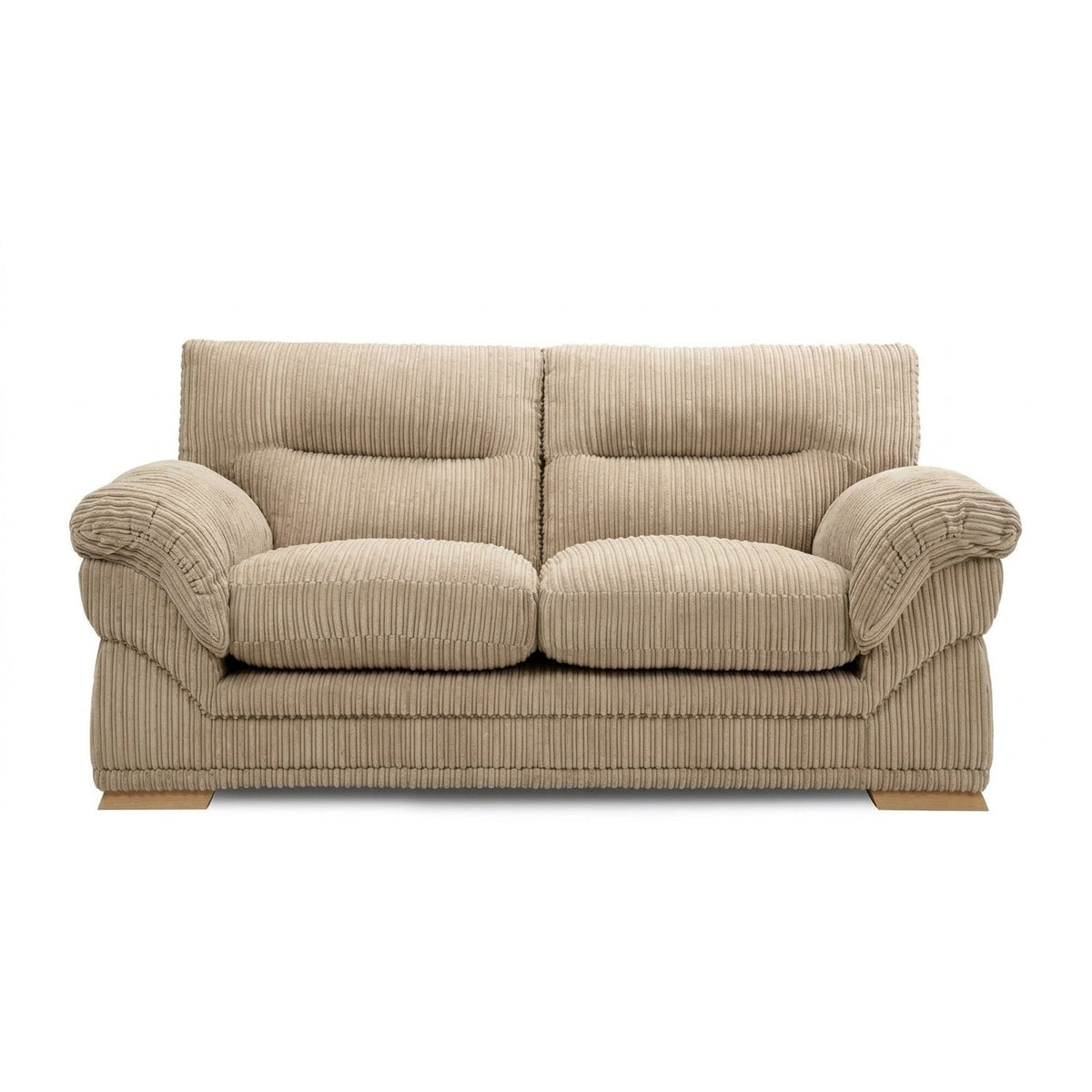Amalfi Claude Sofa 2 Seater in Beige jumbo cord