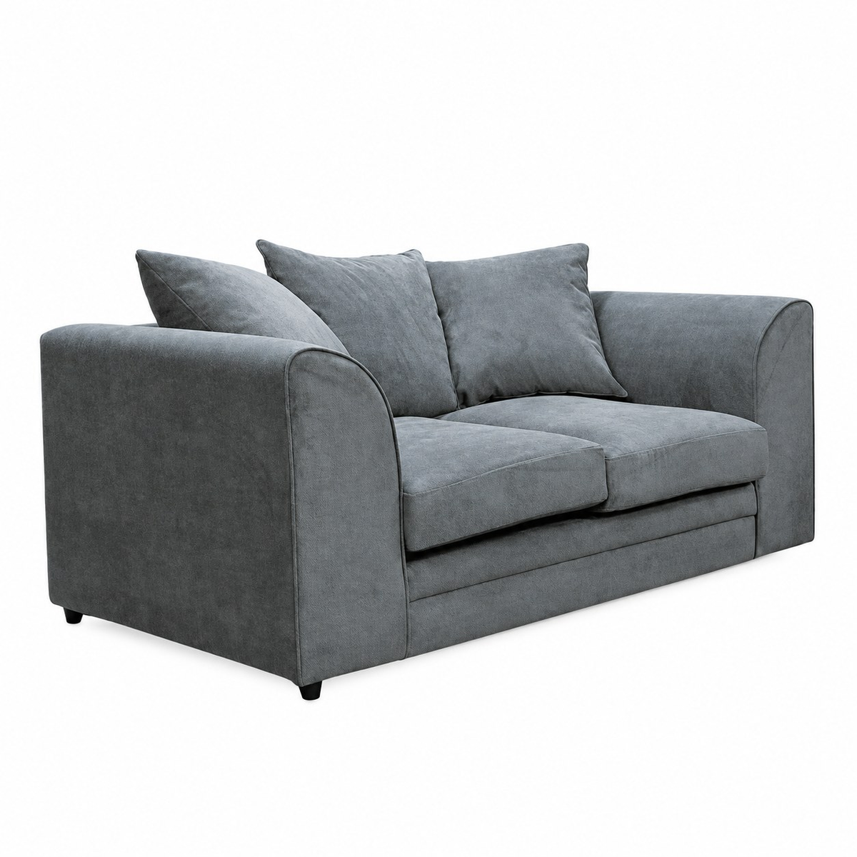 Casper Sofa 2 Seater in Grey casper fabric – cut-out view