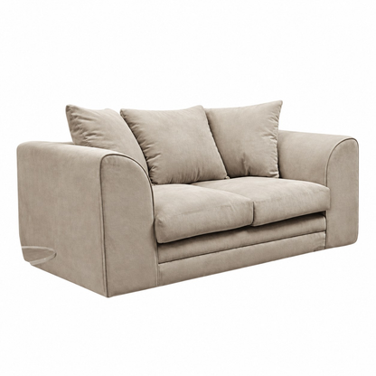 Casper Sofa 2 Seater in Beige casper fabric – cut-out view