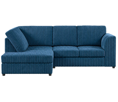 Jumbo Cord High Back Corner Sofa 4 Seater in jumbo cord – detail view 2