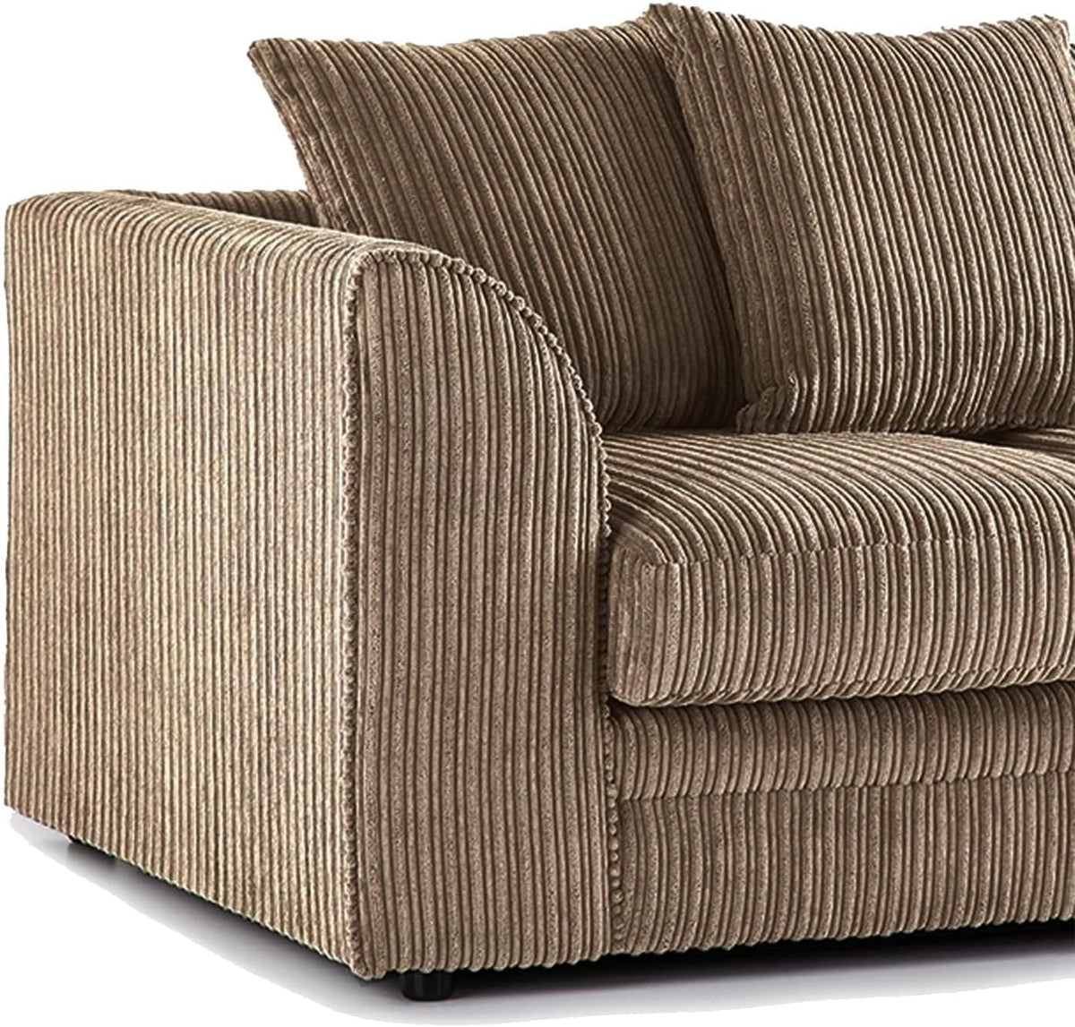 Jumbo Cord Scatter Back Sofa 2 Seater in jumbo cord – detail view 2
