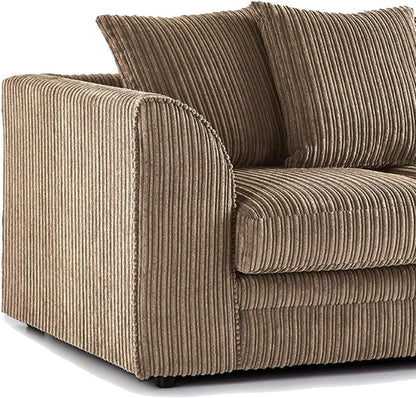 Jumbo Cord Scatter Back Sofa 2 Seater in jumbo cord – detail view 2